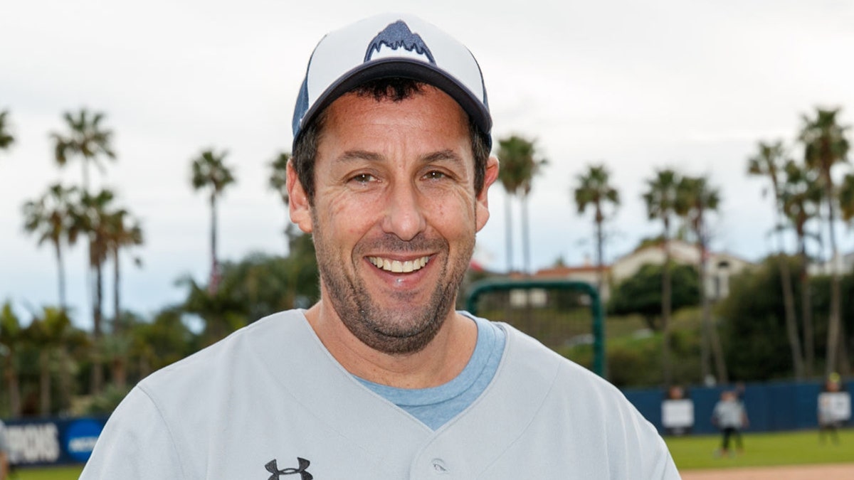 Adam Sandler smiling