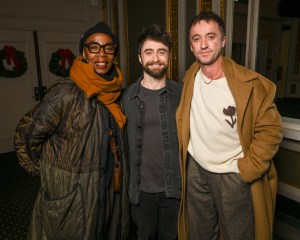 Noma Dumezweni, Daniel Radcliffe, Tom Felton