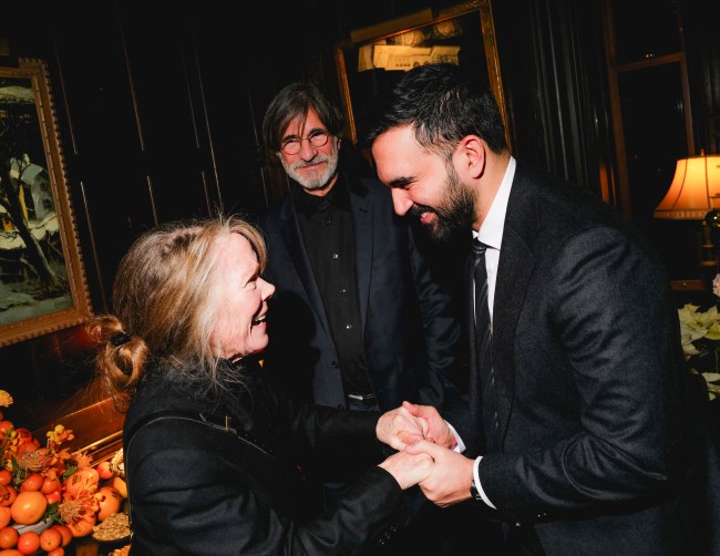 Sissy Spacek, Jack Fisk, Zohran Mamdani