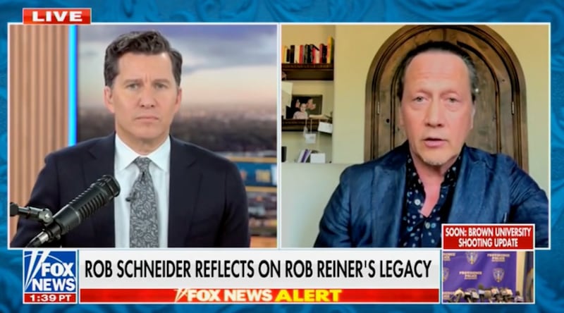 Rob Schneider on the Will Cain Show