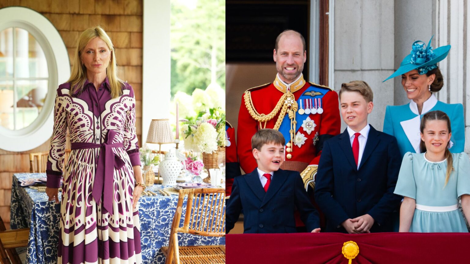 Crown Princess Marie-Chantal Praises William and Kate For the “Excellent Job” They’ve Done Making Their Kids Relatable in One Way Crown Princess Marie-Chantal; Prince William, Prince Louis, Prince George, Princess Charlotte and Princess Kate posing on the Buckingham Palace balcony