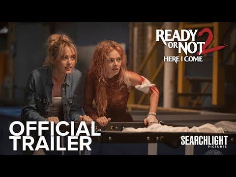 READY OR NOT 2: HERE I COME | Official Trailer | Searchlight Pictures | Samara Weaving, Kathryn Newton, Sarah Michelle Gellar, Shawn Hatosy, Néstor Carbonell, David Cronenberg, Elijah Wood, Kevin Durand, Olivia Cheng, Varun Saranga, Daniel Beirne READY OR NOT 2: HERE I COME | Official Trailer | Searchlight Pictures | Samara Weaving, Kathryn Newton, Sarah Michelle Gellar, Shawn Hatosy, Néstor Carbonell, David Cronenberg, Elijah Wood, Kevin Durand, Olivia Cheng, Varun Saranga, Daniel Beirne