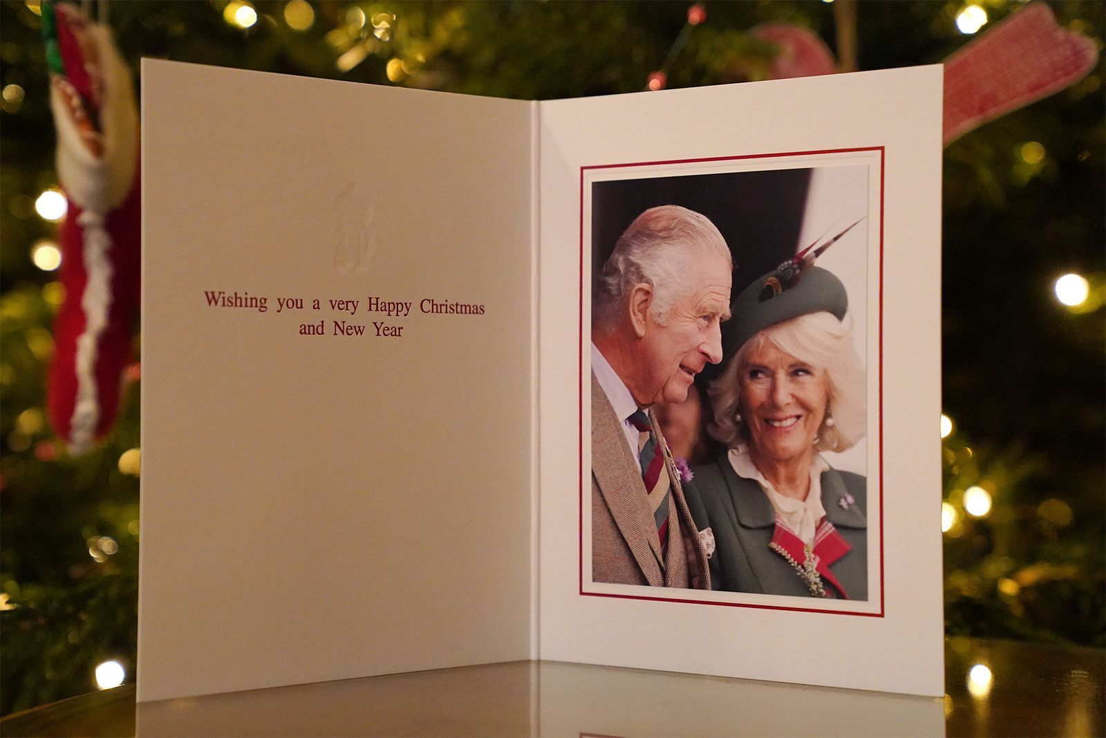 King Charles III and Queen Camilla's 2022 Christmas card