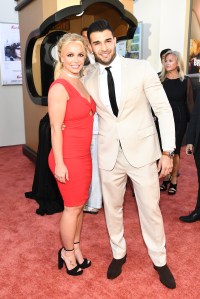 Britney Spears and Sam Asghari (Photo by Michael Buckner/Variety/Penske Media via Getty Images)