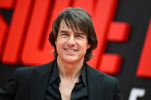 Tom Cruise at the "Mission: Impossible - The Final Reckoning" U.S. premiere held at Lincoln Center Fountain Plaza on May 18, 2025 in New York, New York. (Photo by Kristina Bumphrey/Variety via Getty Images)