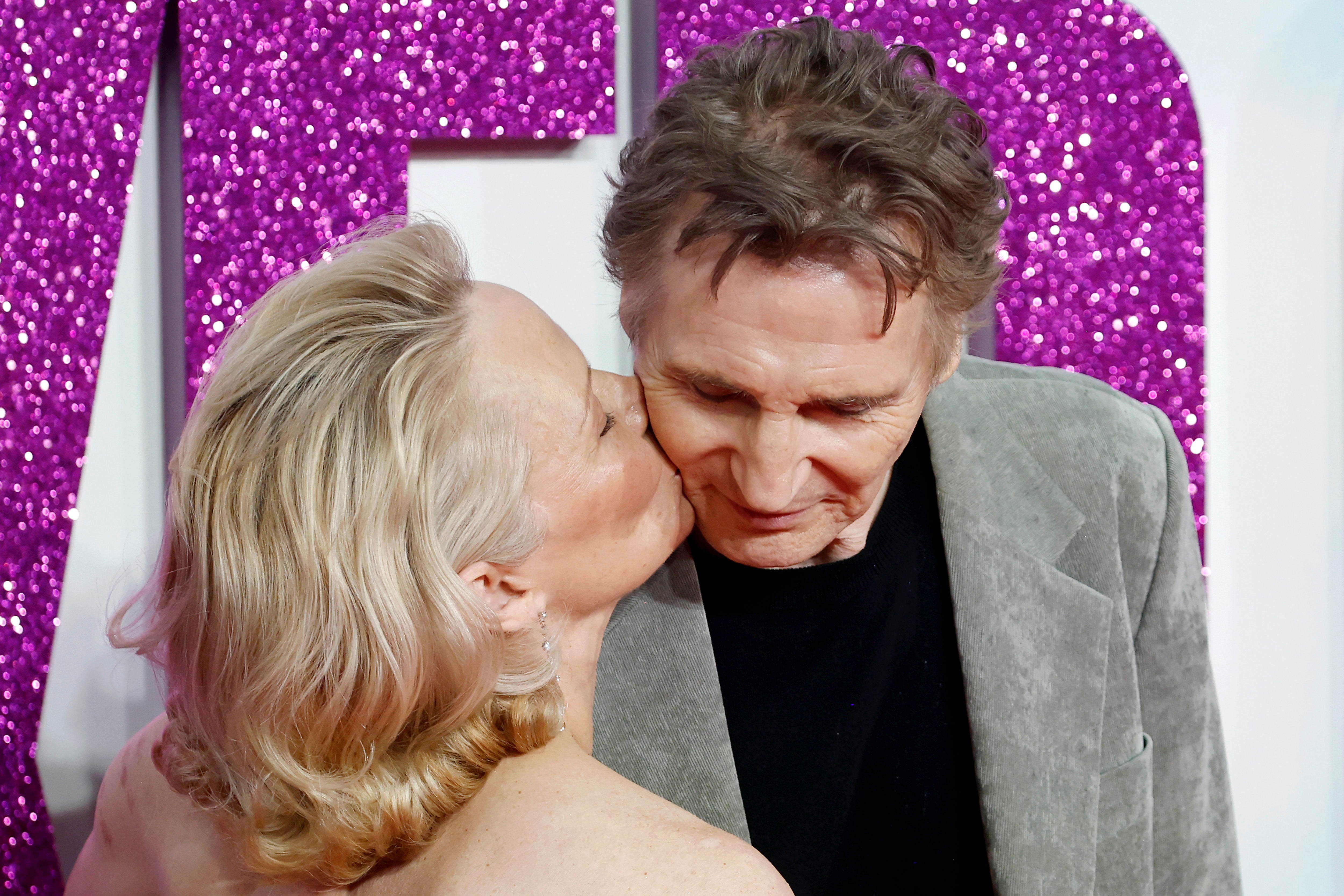 Pamela Anderson says she and Liam Neeson are ‘better’ as friends