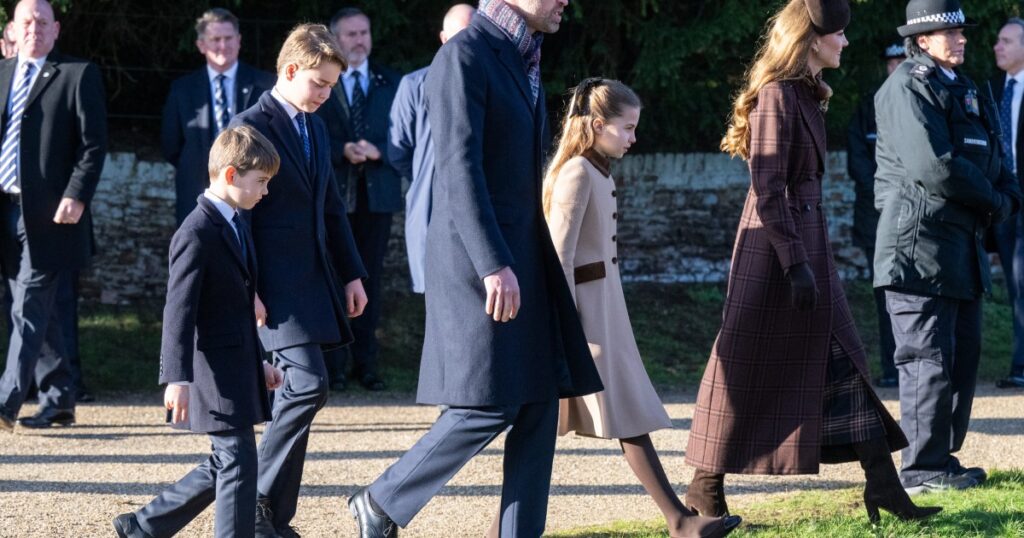 The Royal Family Attends Church Services at Sandringham but Prince Louis Only Has Eyes for This The Royal Family Attends Church Services at Sandringham but Prince Louis Only Has Eyes for This
