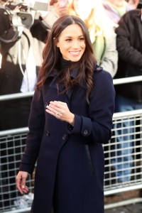 NOTTINGHAM, ENGLAND - DECEMBER 01:  Meghan Markle visits Nottingham Contemporary on December 1, 2017 in Nottingham, England.  Prince Harry and Meghan Markle announced their engagement on Monday 27th November 2017 and will marry at St George's Chapel, Windsor Castle in May 2018.  (Photo by Neil Mockford/GC Images)