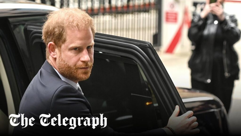 Judge warns Prince Harry and the other six claimants over legal bill in Mail case