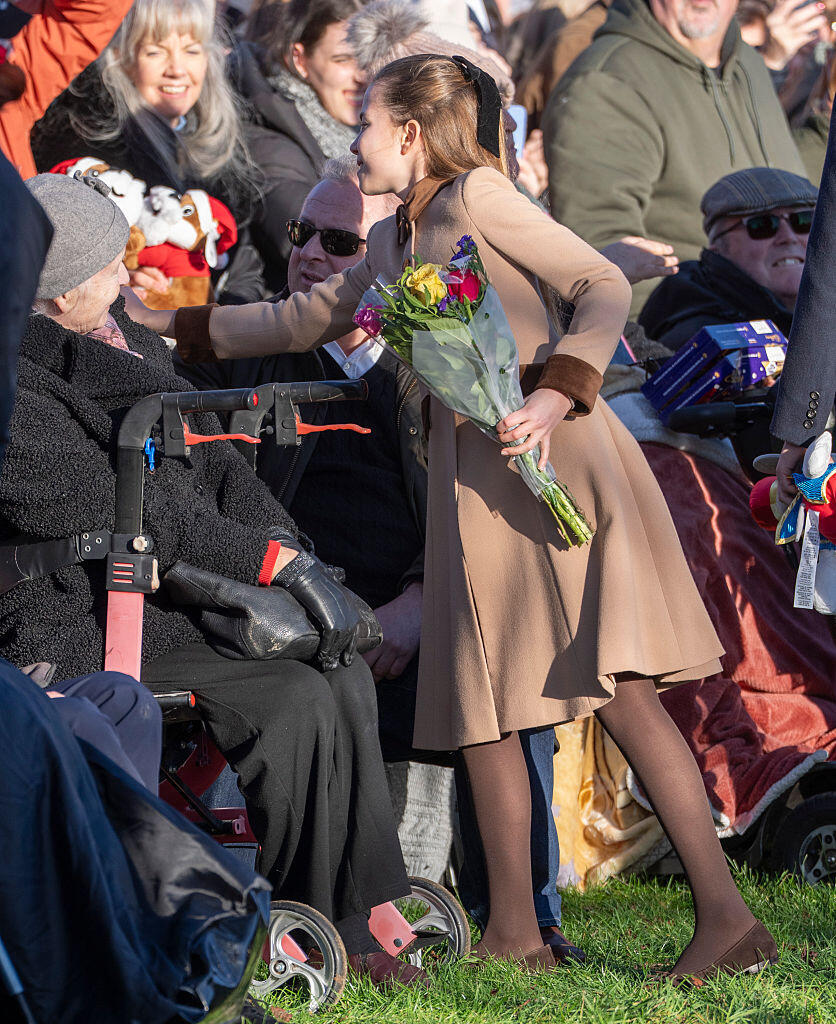 No doubt about it, she is a princess (Photo: Mark Cuthbert/UK Press via Getty Images) הנסיכה שרלוט
