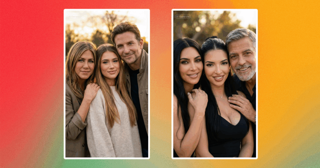 How to do the AI chooses my celebrity parents filter from TikTok