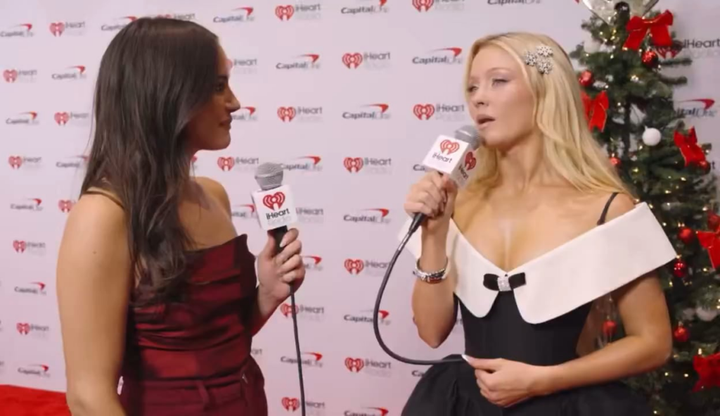 Zara Larsson on her family's holiday gathering this year: "We have quite a small gathering because all my relatives are................ dead."