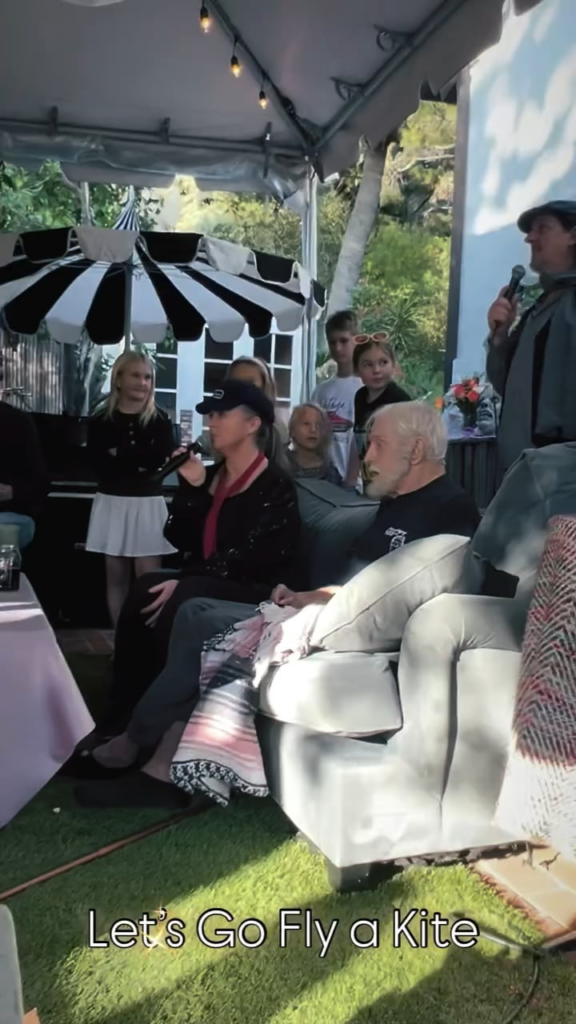 Dick Van Dyke Performs a Mary Poppins' Classic, "Let's Go Fly a Kite," at His 100th Birthday Party