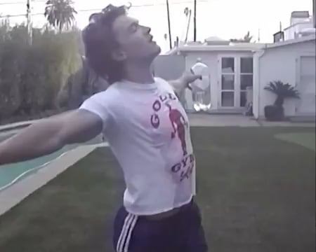 Connor Storrie dancing to Madonnas's "Like A Prayer"