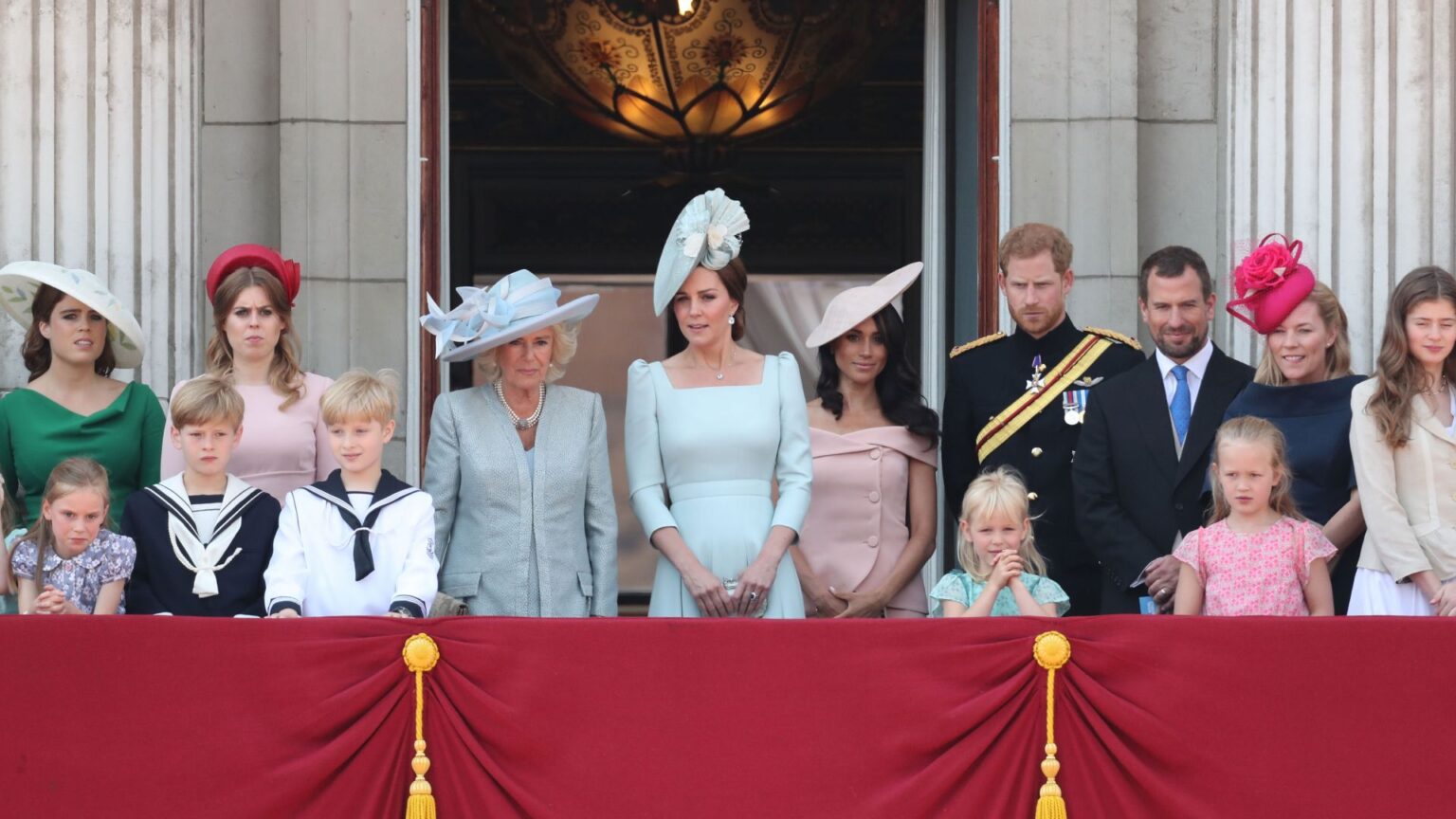 One Royal Was Named a Distinct Eternal Influencer of Fashion Royal Family stand on the Buckingham Palace balcony