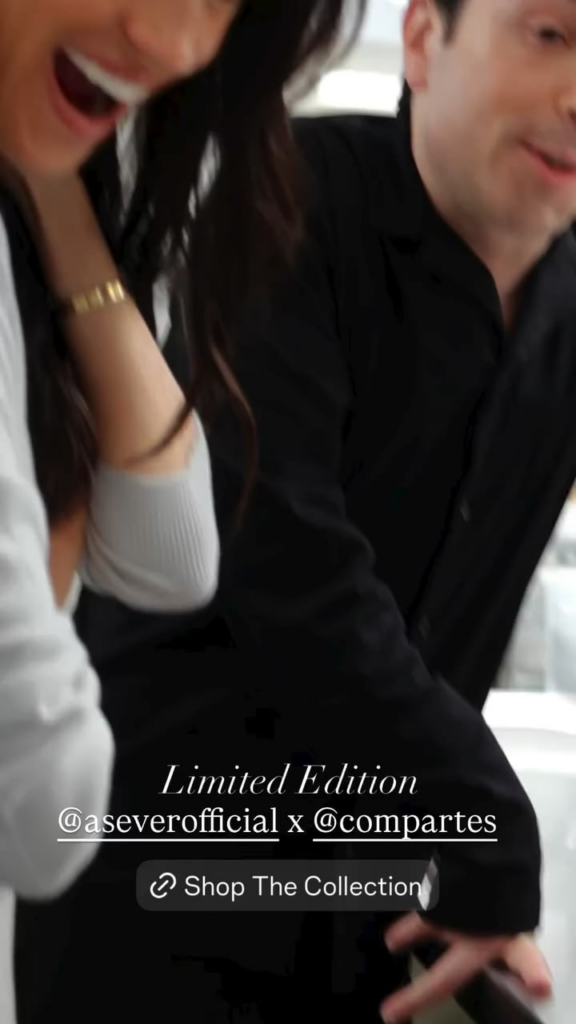 Meghan partners with chocolatier Compartés to offer limited edition chocolate bars in raspberry dark chocolate, milk chocolate shortbread and bee pollen, and white chocolate with flower sprinkles