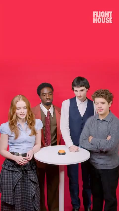 ‘Stranger Things’ cast reacts to “Nobody’s Son” by Sabrina Carpenter