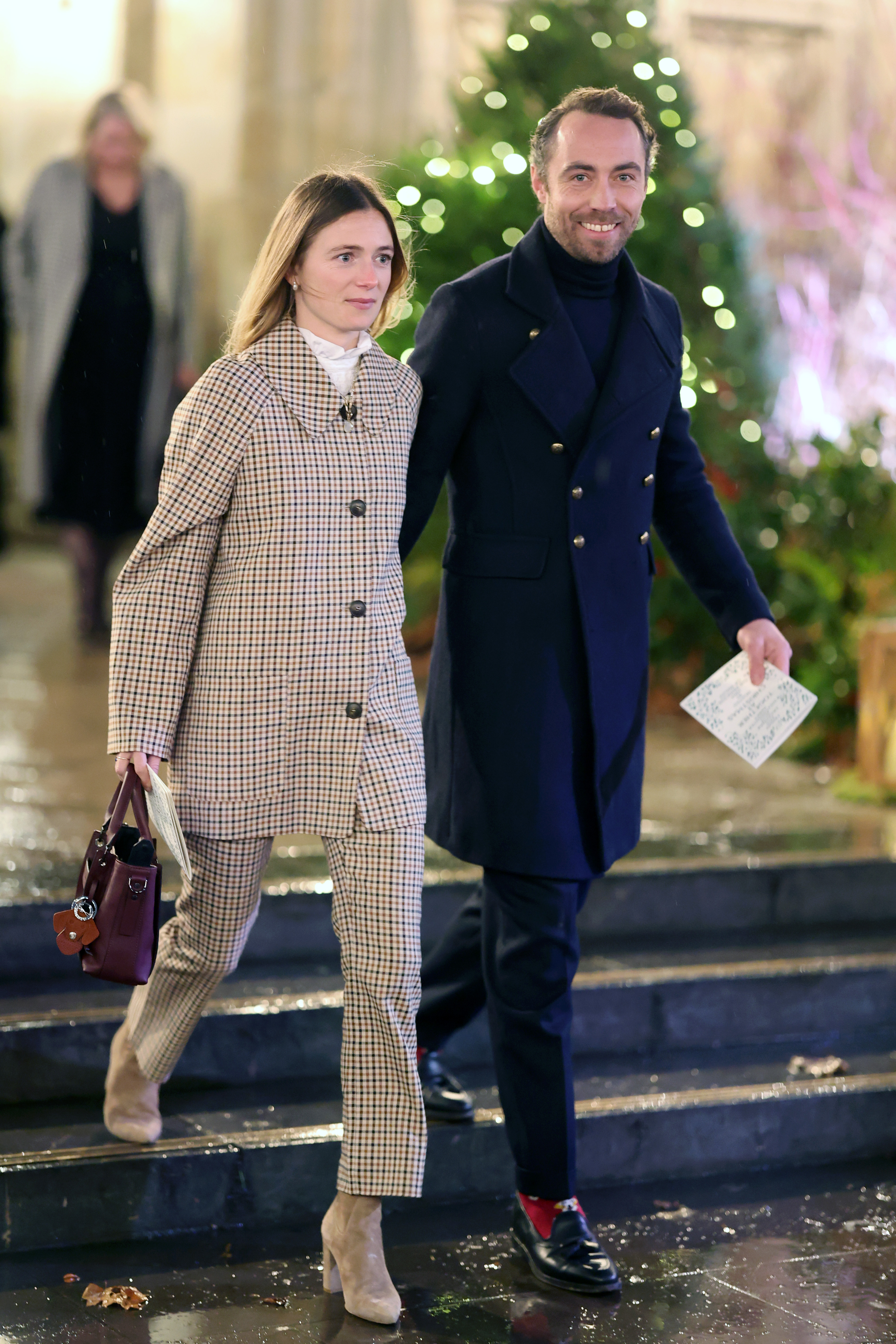 James Middleton and Alizee Thevenet at the Together at Christmas 2025 concert