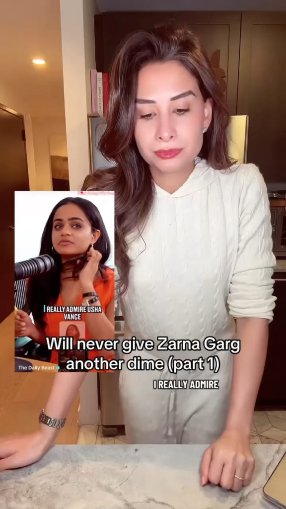 Comedian Zarna Garg and daughter Zoya Garg out themselves as Trump supporters