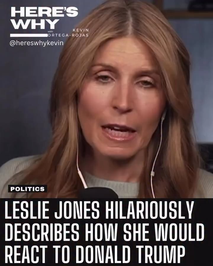 Leslie Jones on how she’d react to Trump calling her piggy