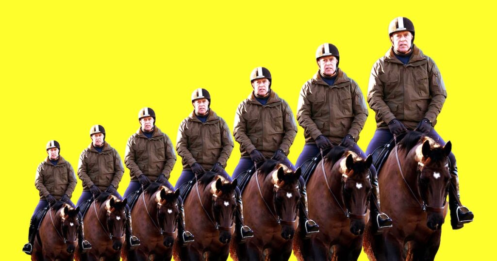 Ousted Andrew Goes Horse Riding as Royals Celebrate Christmas Without Him Ousted Andrew Goes Horse Riding as Royals Celebrate Christmas Without Him