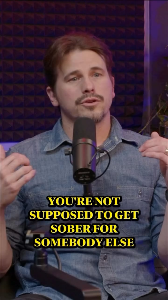 Jason Ritter: “You’re not supposed to get sober for somebody else, but I did. Melanie was worth giving that… At a certain point, I was able to Indiana Jones swap being sober for her to being sober for me. Initially, I needed to be doing it for someone else because I didn’t care enough about myself.”