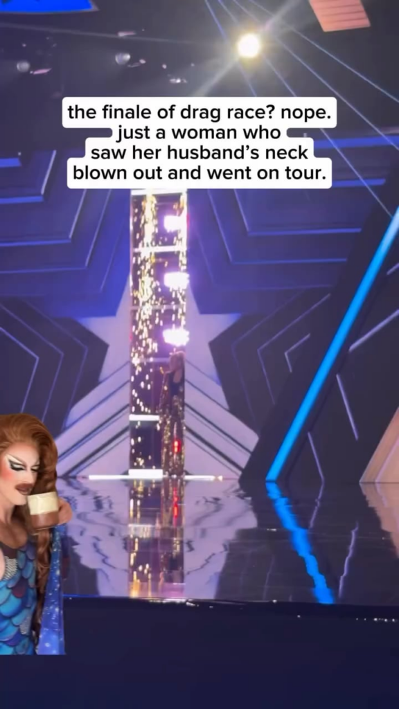 Drag Queen Pattie Gonia reacts to Erika Kirk at Turning Point AmericaFest: “I see she's entered the pyrotechnic with a glittery suit phase of grief now.”