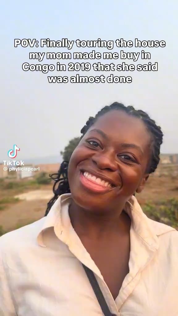 Phylicia Pearl Mpasi revealed in a tiktok that she sent her mom money to build a house in Congo, only to learn years later that it didn't exist.