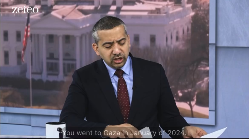 American surgeon Irfan Galaria, just returned from volunteering in Gaza, tells Mehdi Hasan he did not witness the so called “ceasefire” and how Israeli soldiers continue brutally targeting children including rigging a can of food with an explosive, leaving catastrophic injuries