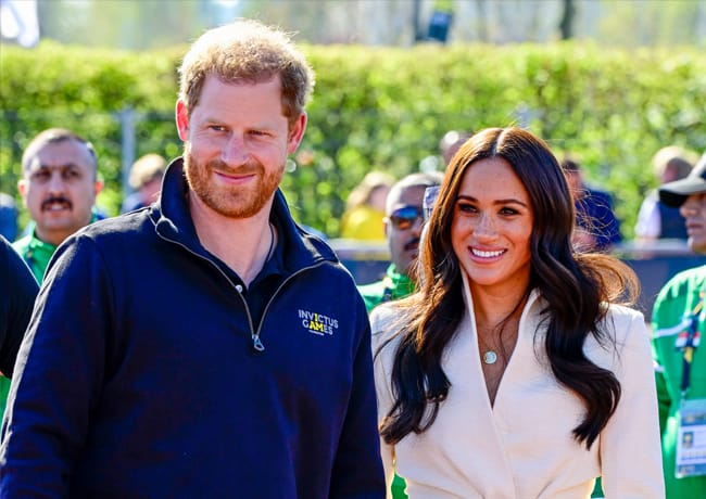 Prince Harry and Meghan Markle Invictus Games