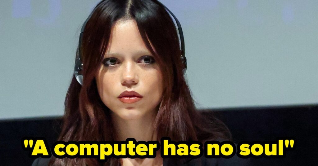 Jenna Ortega’s AI Remarks Spark Online Debate Jenna Ortega's AI Remarks Spark Online Debate