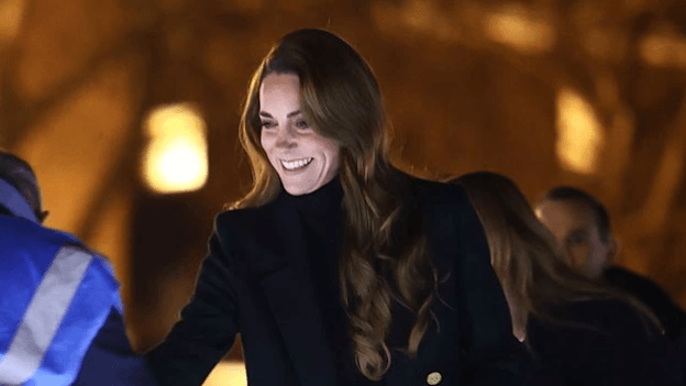 The Princess of Wales dazzles in new earrings as she pays tribute to ‘all those who have lost their lives to cancer’