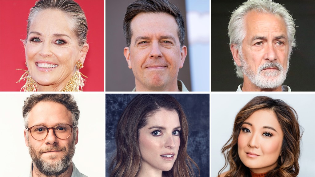 Sharon Stone, Ed Helms, David Strathairn & Ashley Park Join ‘Babies’ Sharon Stone, Ed Helms, David Strathairn & Ashley Park Join 'Babies'