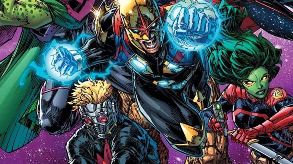 Star-Lord and Nova in Marvel Comics