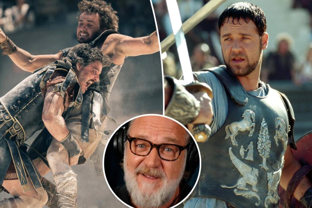 Russell Crowe trashes Paul Mescal’s ‘Gladiator II’: ‘Crazy’ Russell Crowe trashes Paul Mescal's 'Gladiator II': 'Crazy'