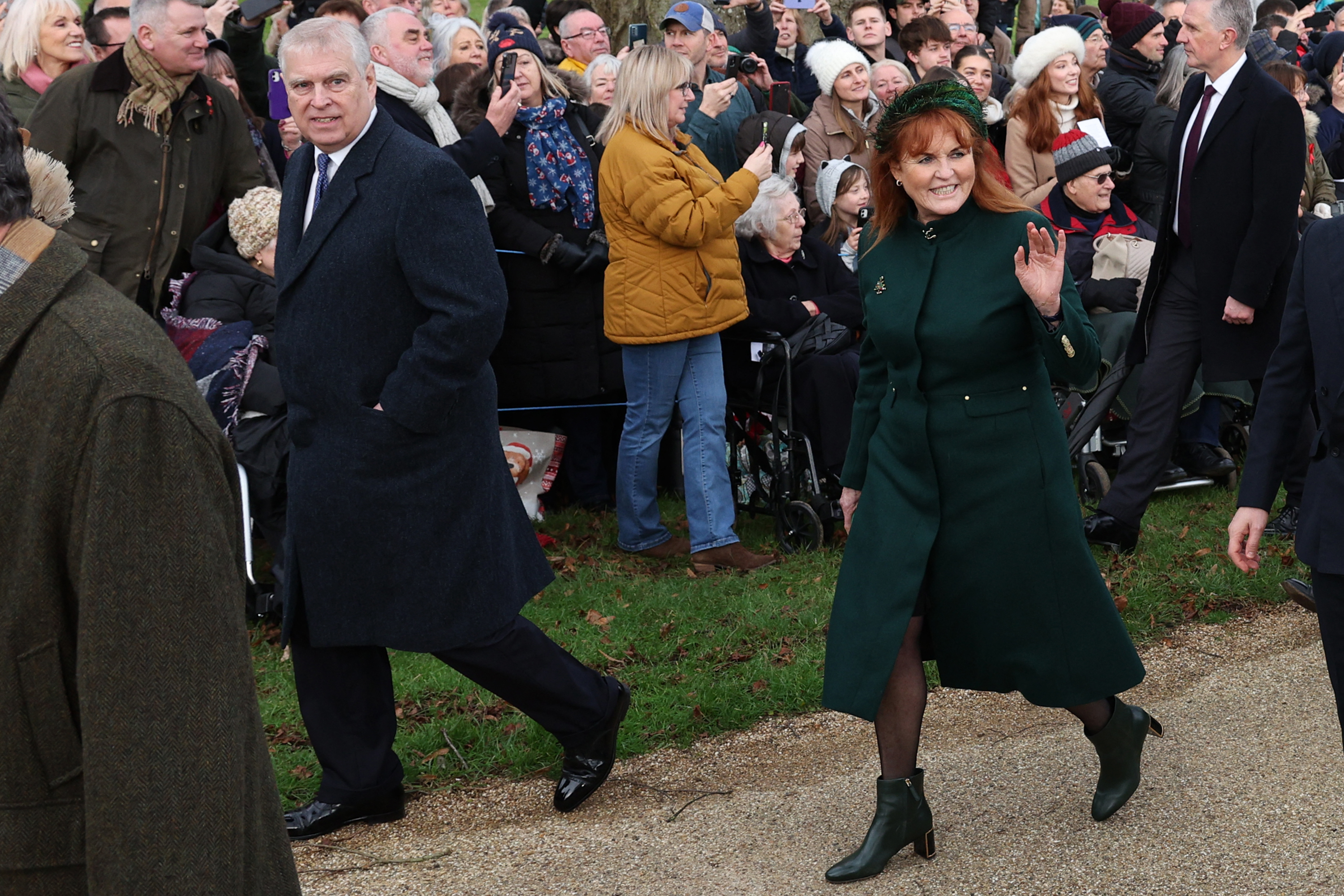 Prince Andrew and Fergie Christmas 2023