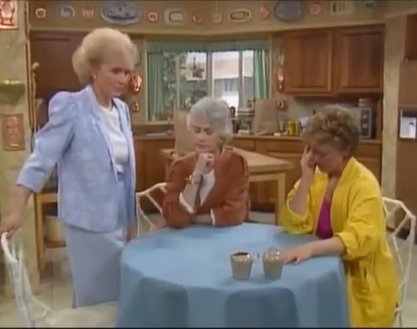 Throwback to one of my favorite scenes from The Golden Girls, where Rose explains the “The Great Herring War” to Dorothy and Blanche.