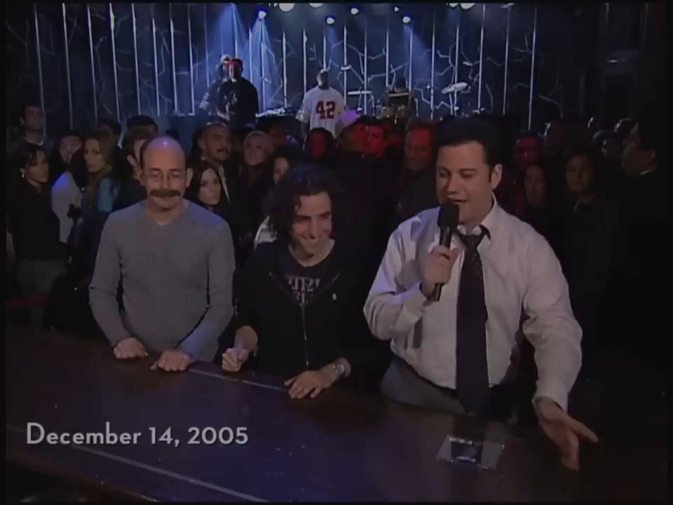 20 years ago today (Dec 14th, 2005): An ad-lib from Jimmy Kimmel started a decades long late night 'feud' with Matt Damon