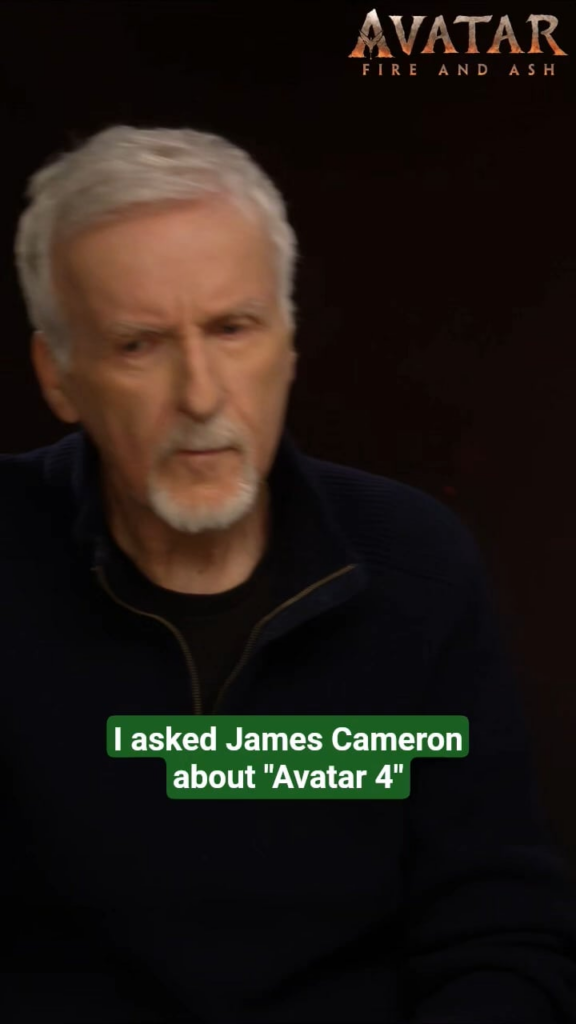 James Cameron saying a very James Cameron quote when asked about ‘Avatar 4’: “I’m gonna pose a metaphor to you: when a woman is in labour, she’s just crowning, would you ask her about her next child? Okay, I just delivered this thing” James Cameron saying a very James Cameron quote when asked about ‘Avatar 4’: “I’m gonna pose a metaphor to you: when a woman is in labour, she’s just crowning, would you ask her about her next child? Okay, I just delivered this thing”