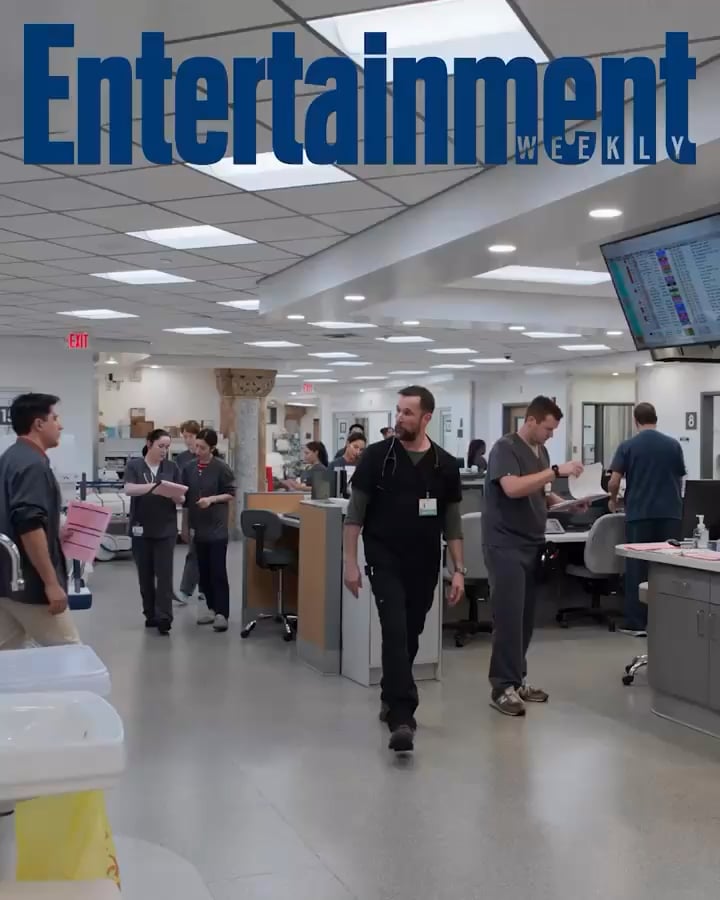 The cast of ‘The Pitt’ Season 2 cover the latest issue of Entertainment Weekly. Photographed by Peggy Sirota.