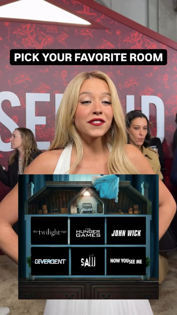 Sydney Sweeney at "The Housemaid" premiere | December 2025