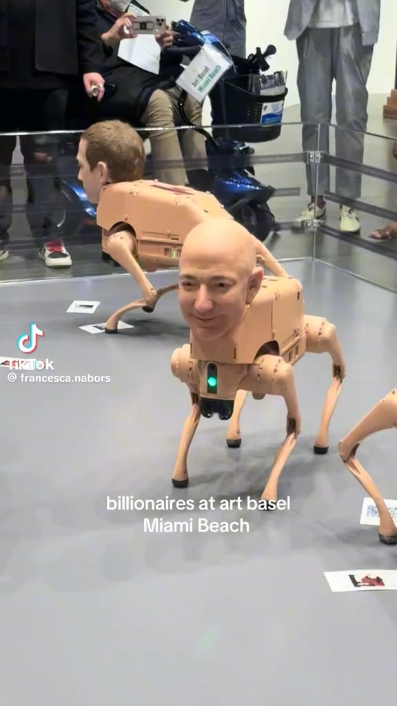 Billionaires at Art Basel, Miami  Beach