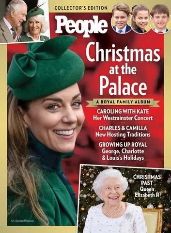 People Magazine PEOPLE Magazine's Christmas at the Palace issue.