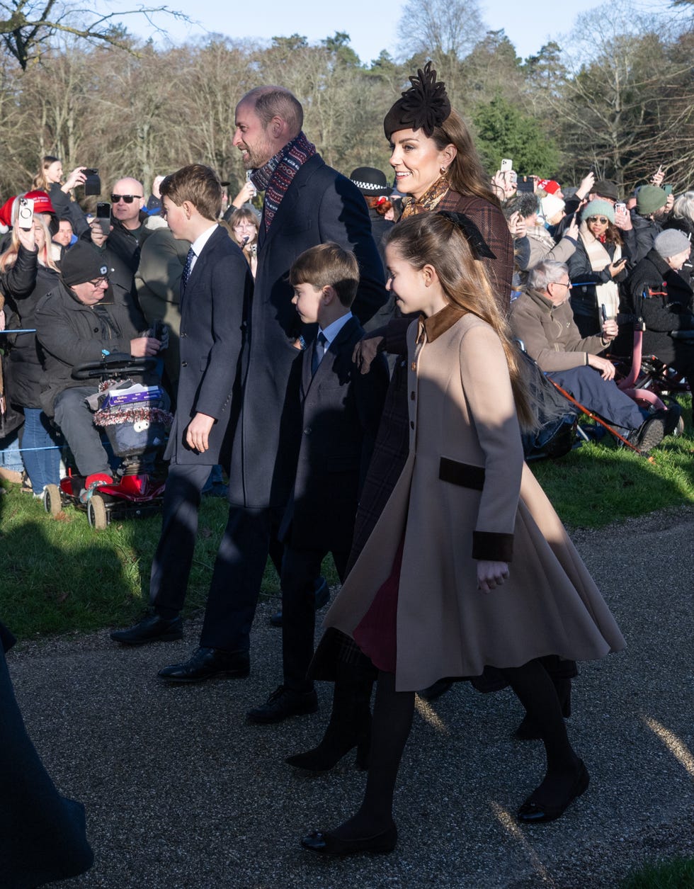 The British Royal Family Attend The Christmas Morning Service