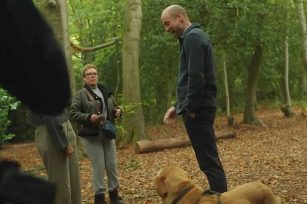 Dog Walker Has the Best Reaction to Unexpectedly Running into Prince William: See the Video