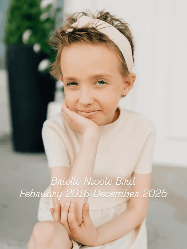 Brielle Nicole Bird dies at 9 after a tough battle with Stage 4 cancer.