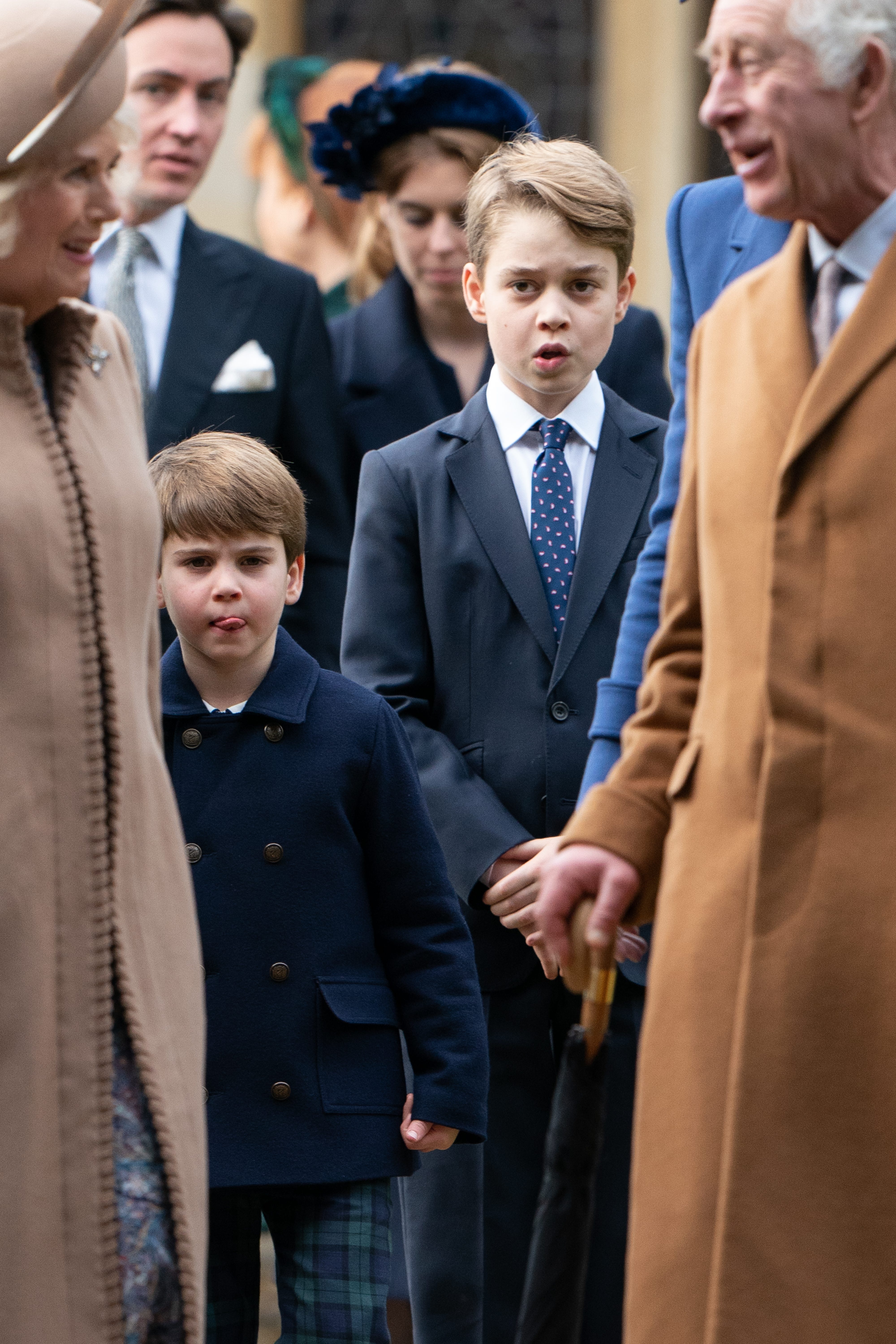 Royals attends Christmas Day Church service