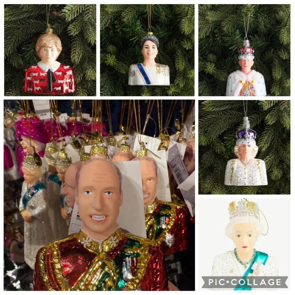 British Royal Family is unrecognisable in Selfridge’s Christmas ornament line retailing for up to £40