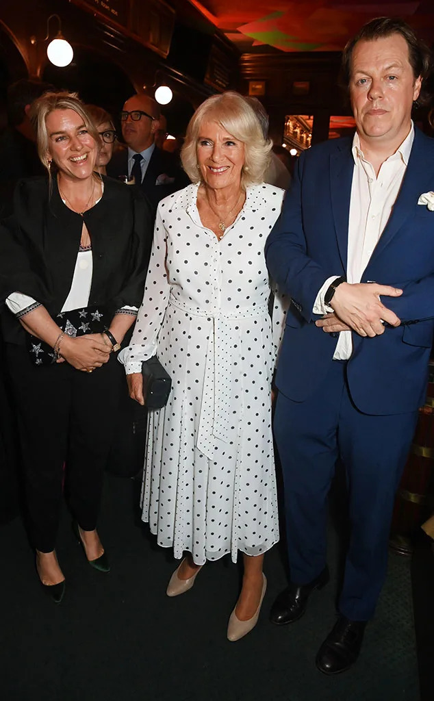 Queen Camilla, Laura Lopes and Tom Parker Bowles, 2024