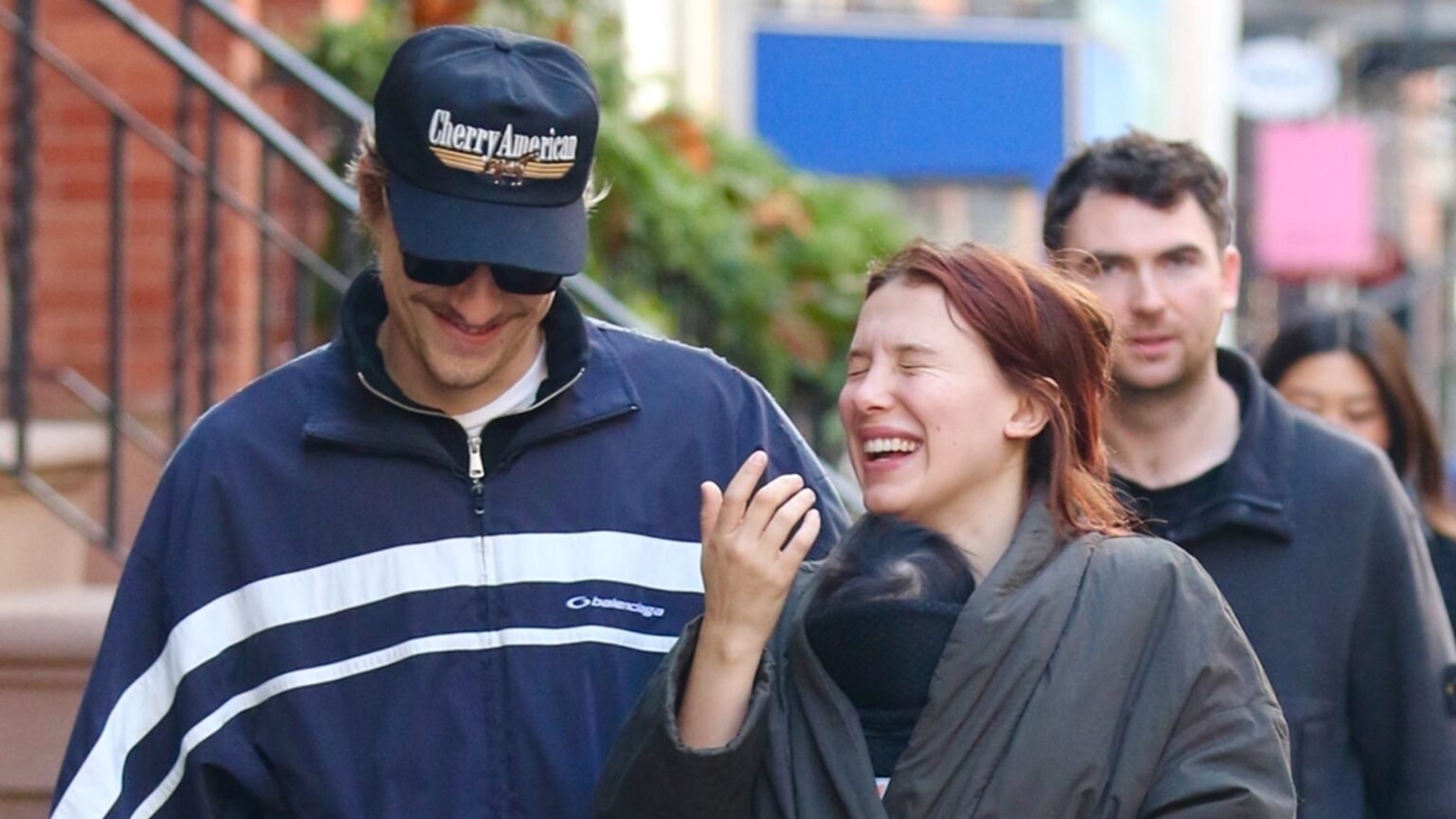 Millie Bobby Brown Bundles Daughter Under Her Coat on Walk with Jake Bongiovi Millie Bobby Brown Bundles Daughter Under Her Coat on Walk with Jake Bongiovi
